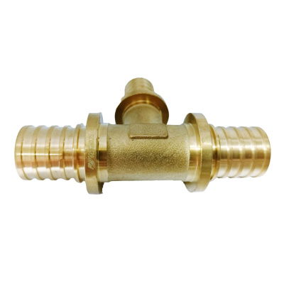 Тройник аксиальный переходной Ду25 x Ду20 x Ду25, латунь в официальном магазине "Пульсар" в ДФО