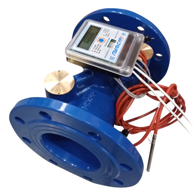 Общедомовый теплосчетчик Ду100 M-Bus + 3 имп. входа, qp=120 м3/ч, прямой, 105°C в официальном магазине "Пульсар" в ДФО